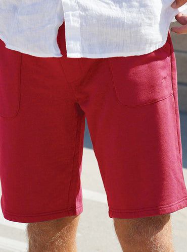Men Drawstring Red Shorts Online - Doars – DOARS