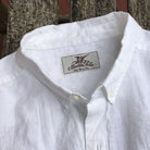 Light Weight/Sail White ++ mens white button down linen shirt