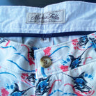 Marlin Print/White - 9in Inseam