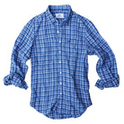 Blue Yonder Plaid ++ mens blue plaid shirt