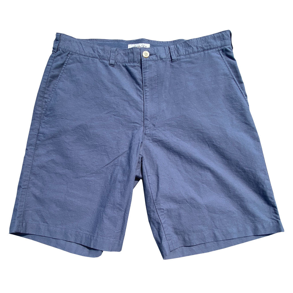 Blue Slate ++ mens oxford shorts blue