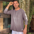 Boardwalk ++ mens henley shirt long sleeve