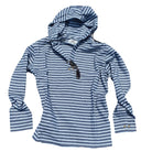 India Ink/White ++ striped hoodie mens