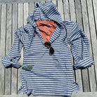 India Ink/White ++ striped pullover mens