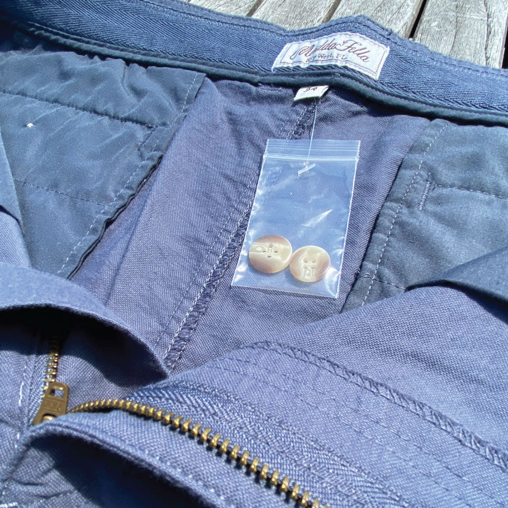 Blue Slate ++ mens blue oxford shorts