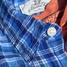 Blue Yonder Plaid ++ mens blue plaid shirt