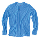 Surf ++ blue mens henley shirt